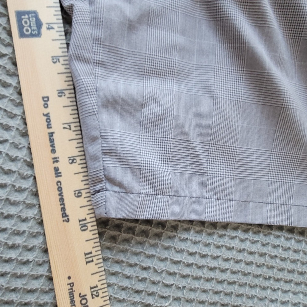 O'Neill Shorts Mens 32‎ Grey Glen Plaid Hybrid Walk Casual Flat Front Surf Skate - Picture 8 of 12